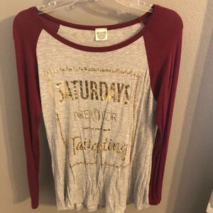 Football long sleeve t-shirt